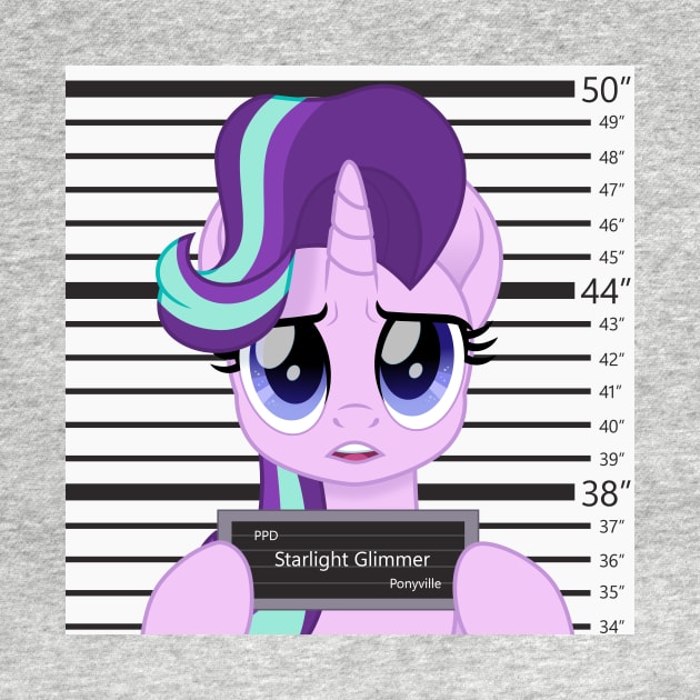 Barbie mugshot Starlight Glimmer by CloudyGlow